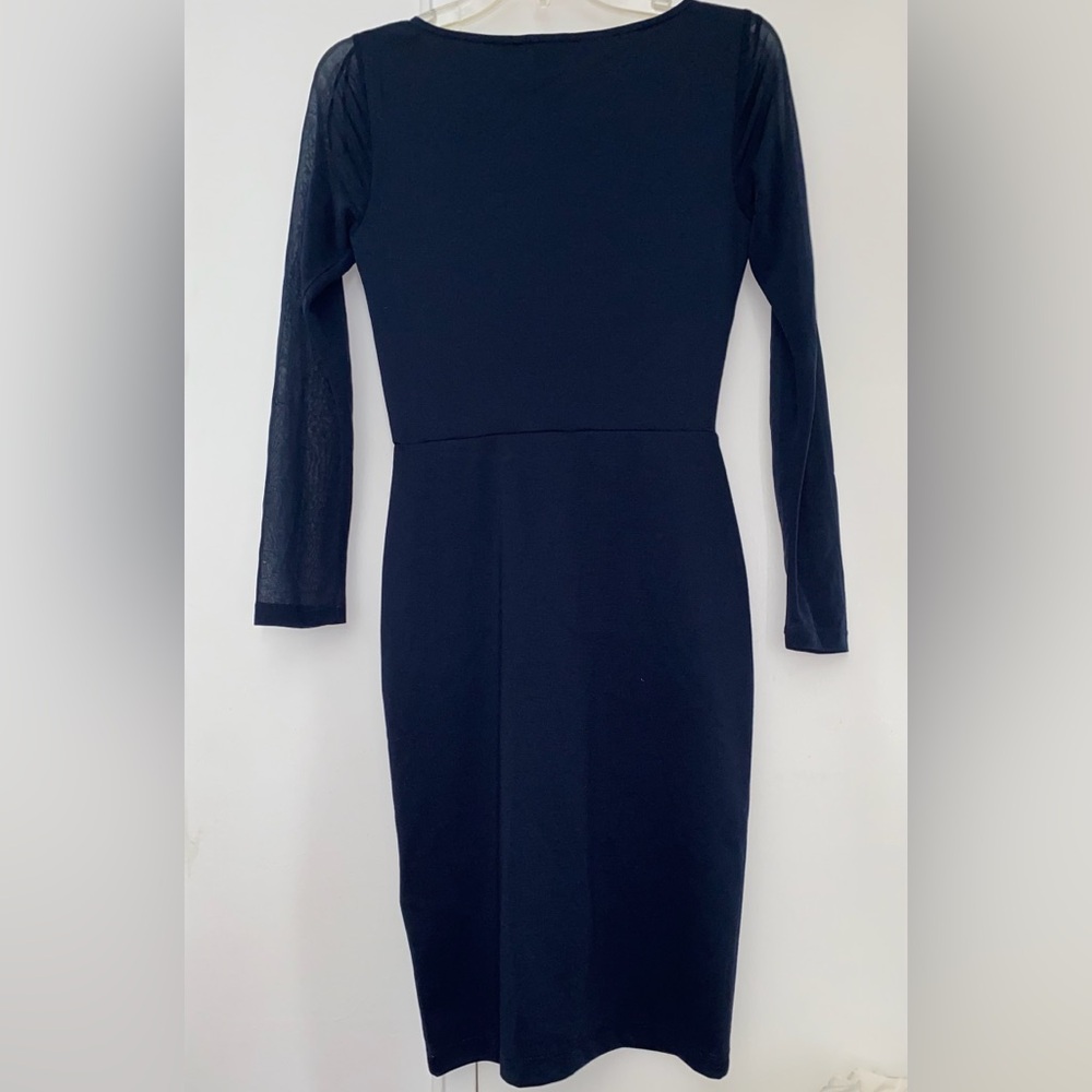Navy Blue H&M Dress - Picture 2 of 3